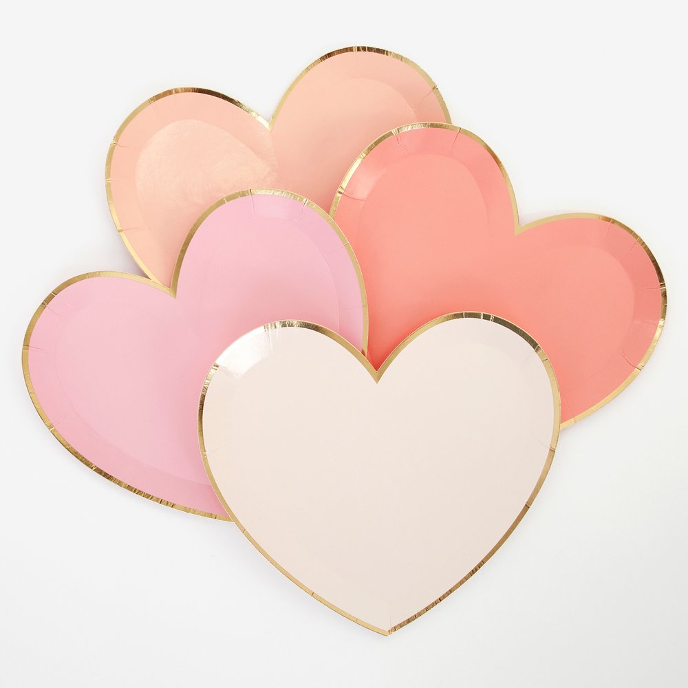 Buy Set of 2 Pink Heart Shaped Side Plates from the Next UK online shop